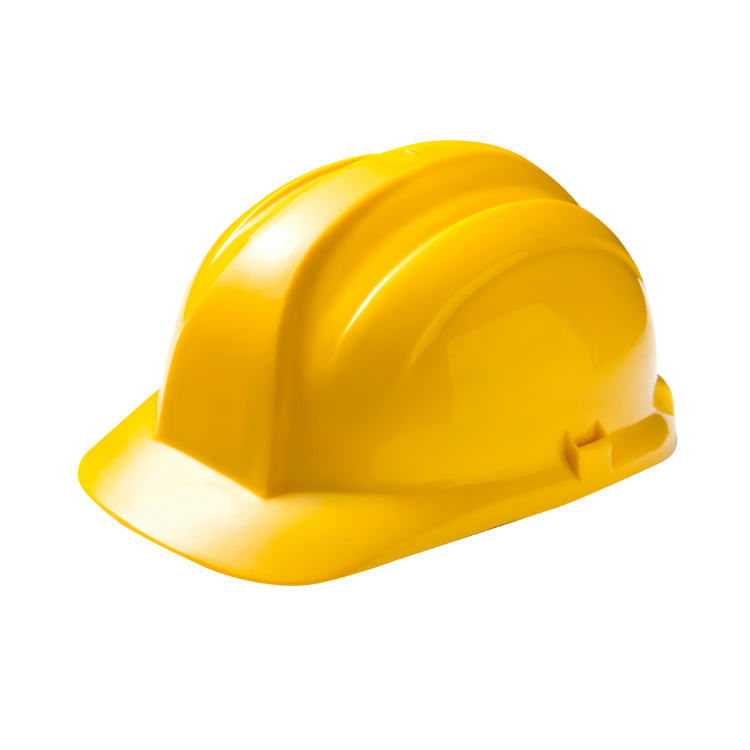 Image showing a yellow construction hard hat
